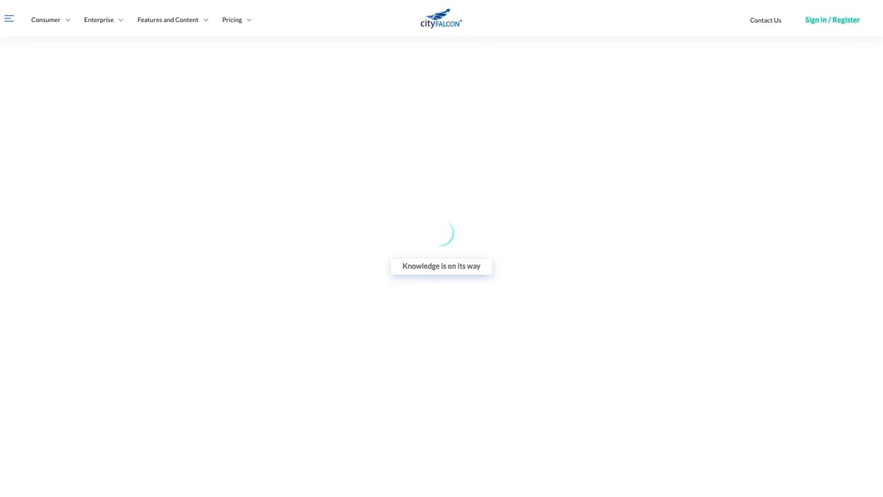 cityfalconai screenshot