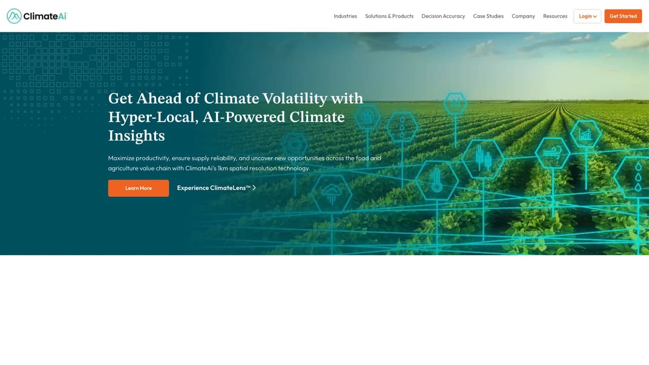 climateai screenshot