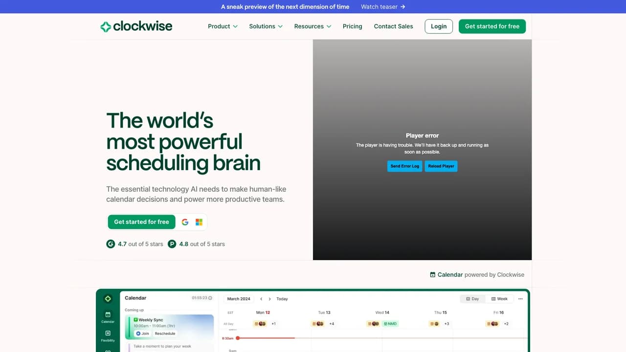 clockwise screenshot
