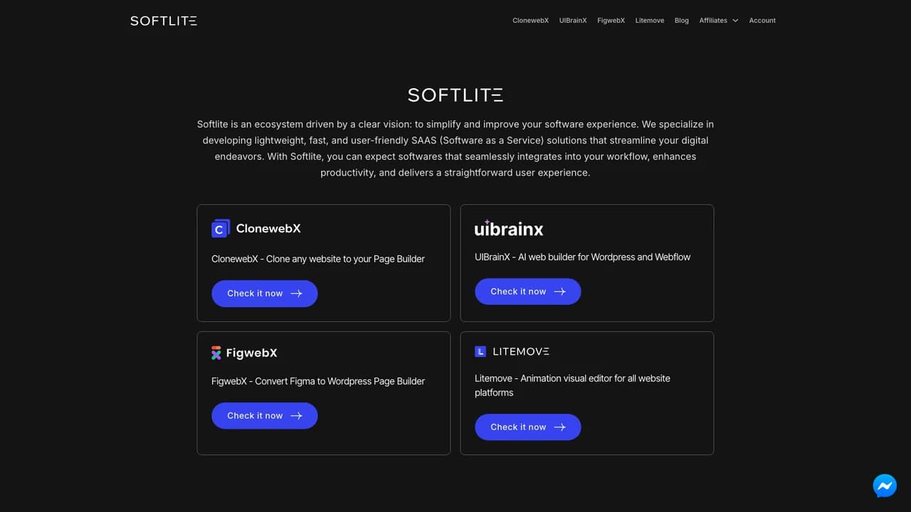 clonewebx screenshot