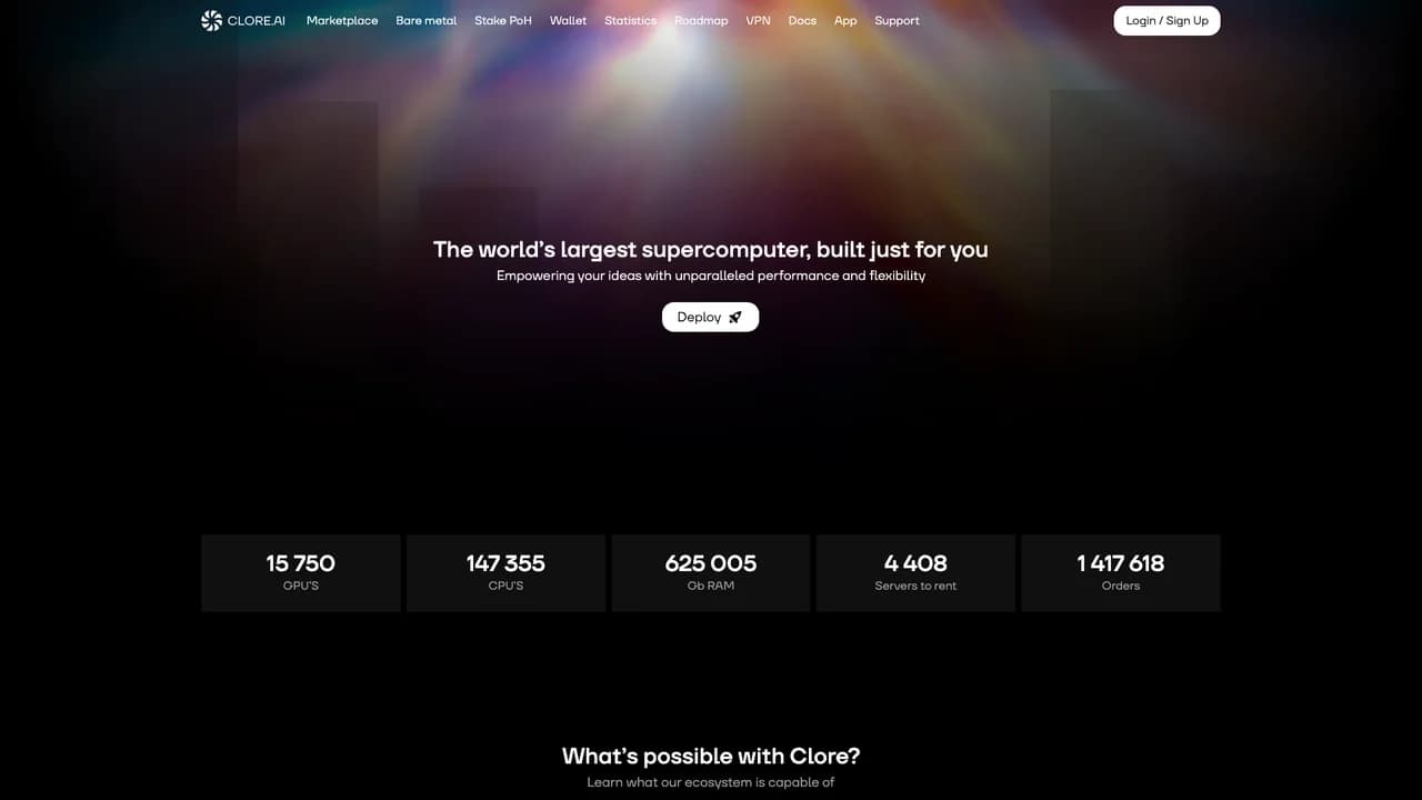 cloreai screenshot