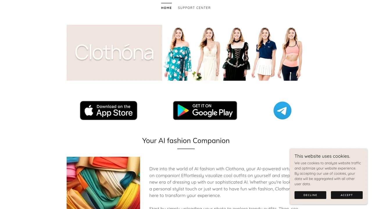 clothona screenshot