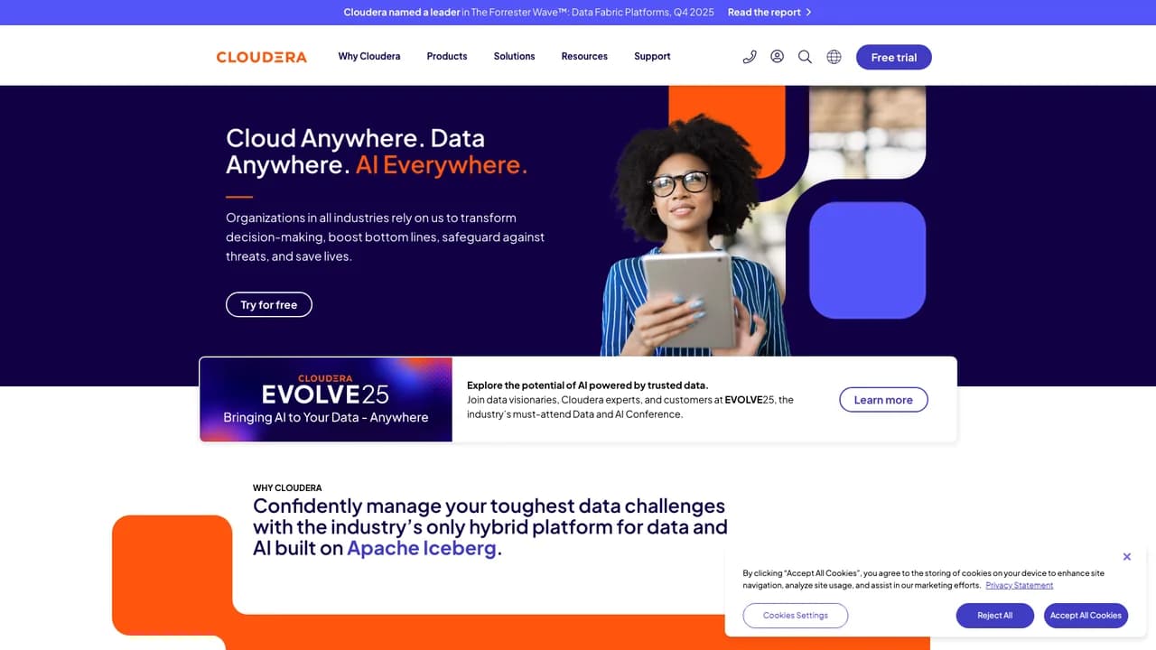 cloudera screenshot