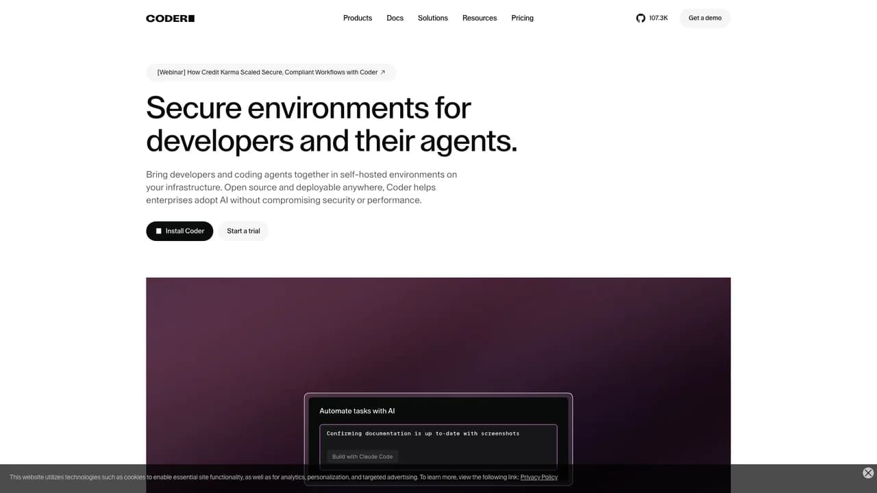 coder screenshot