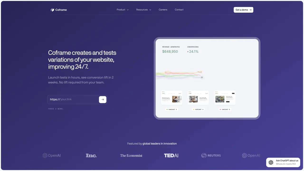 coframe screenshot