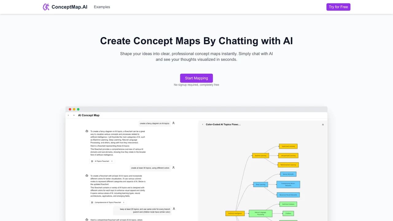 conceptmap-ai screenshot