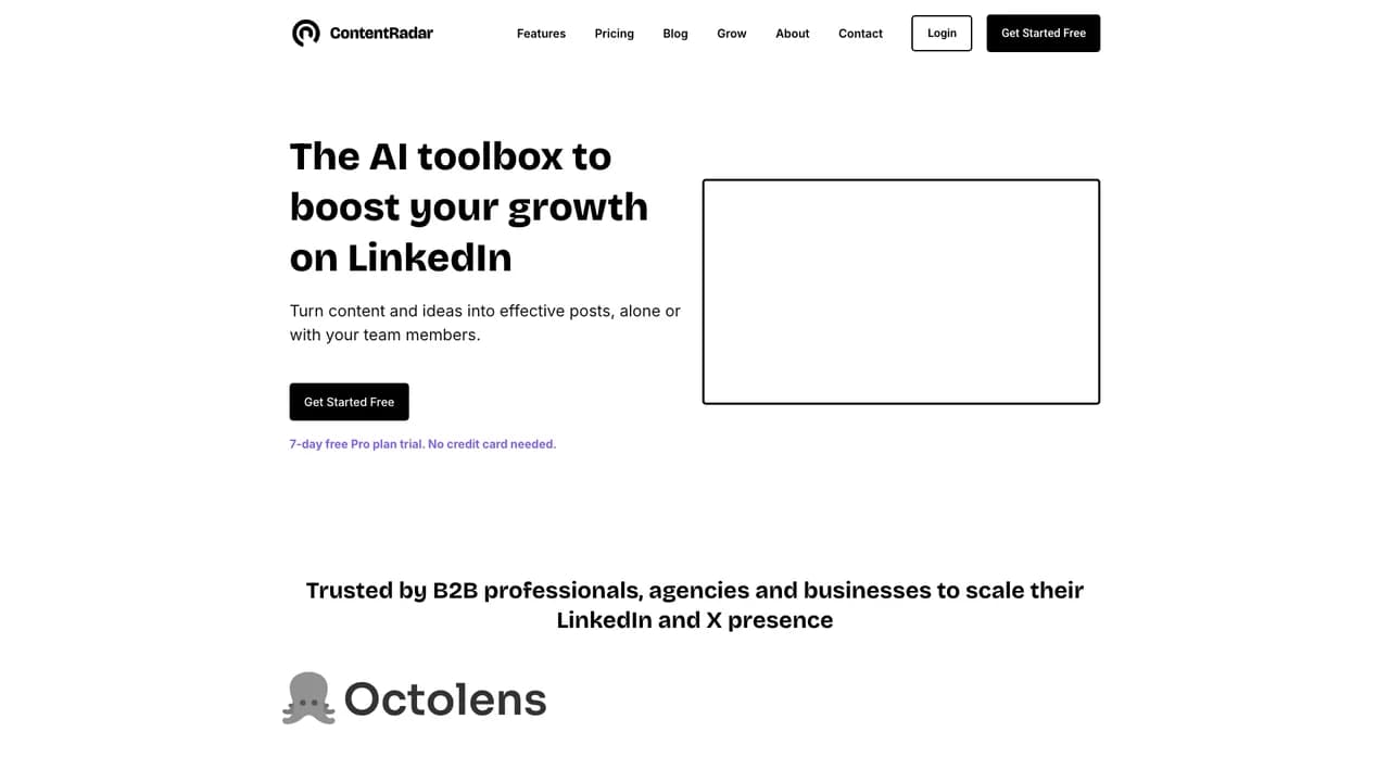 contentradar screenshot