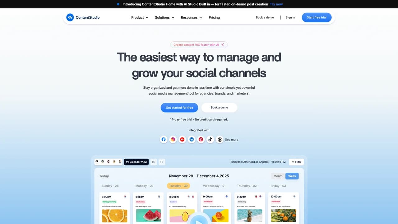 contentstudio screenshot