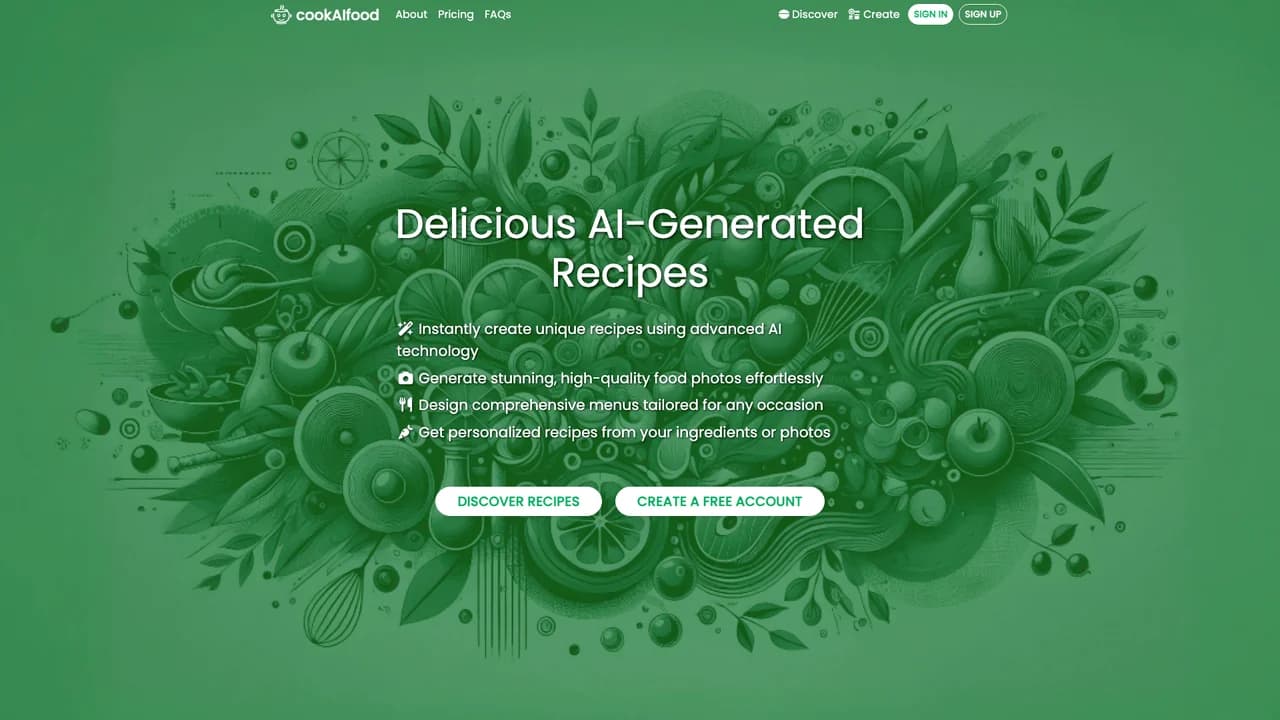 cookaifood screenshot
