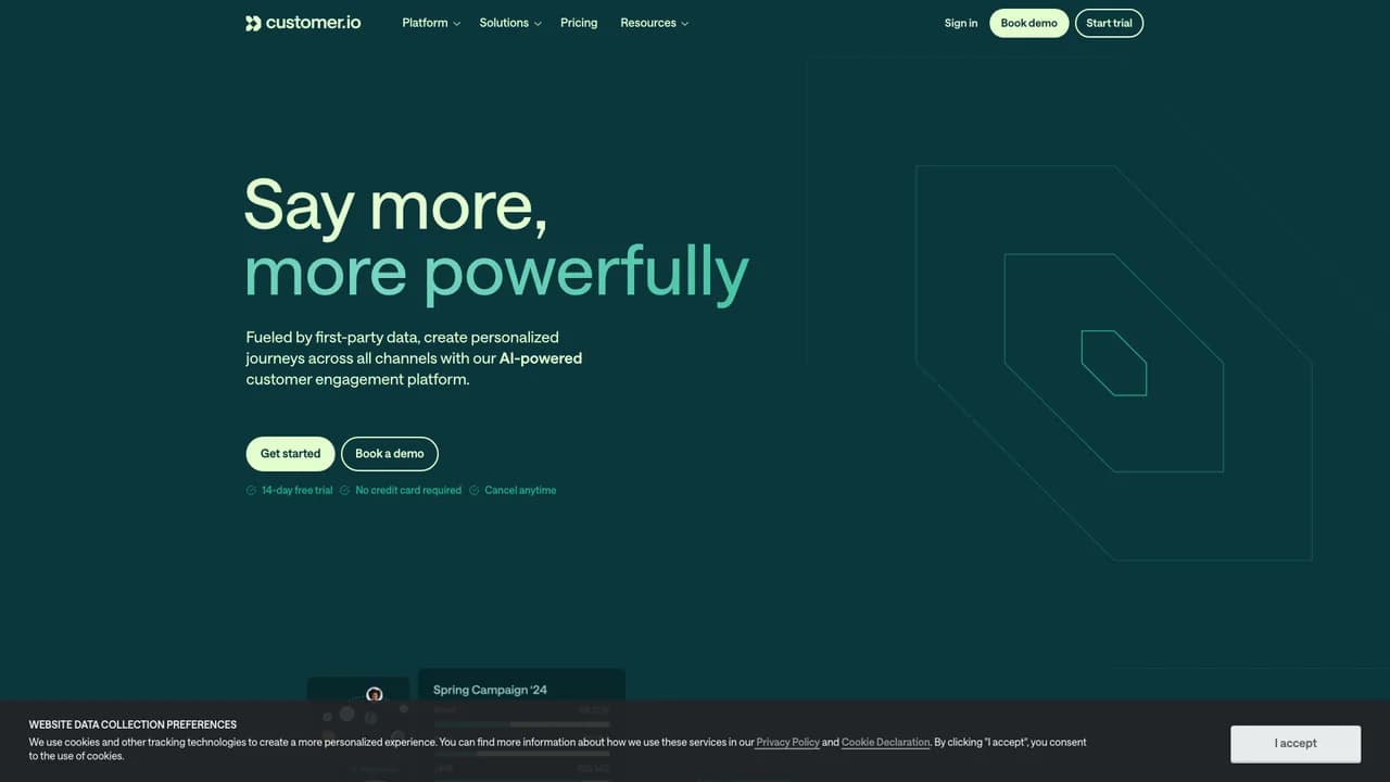 customerio screenshot
