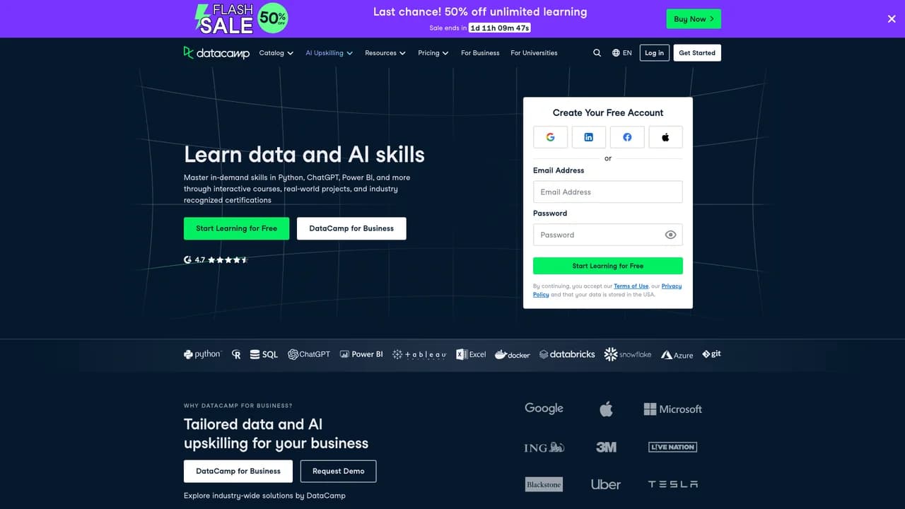 datacamp screenshot