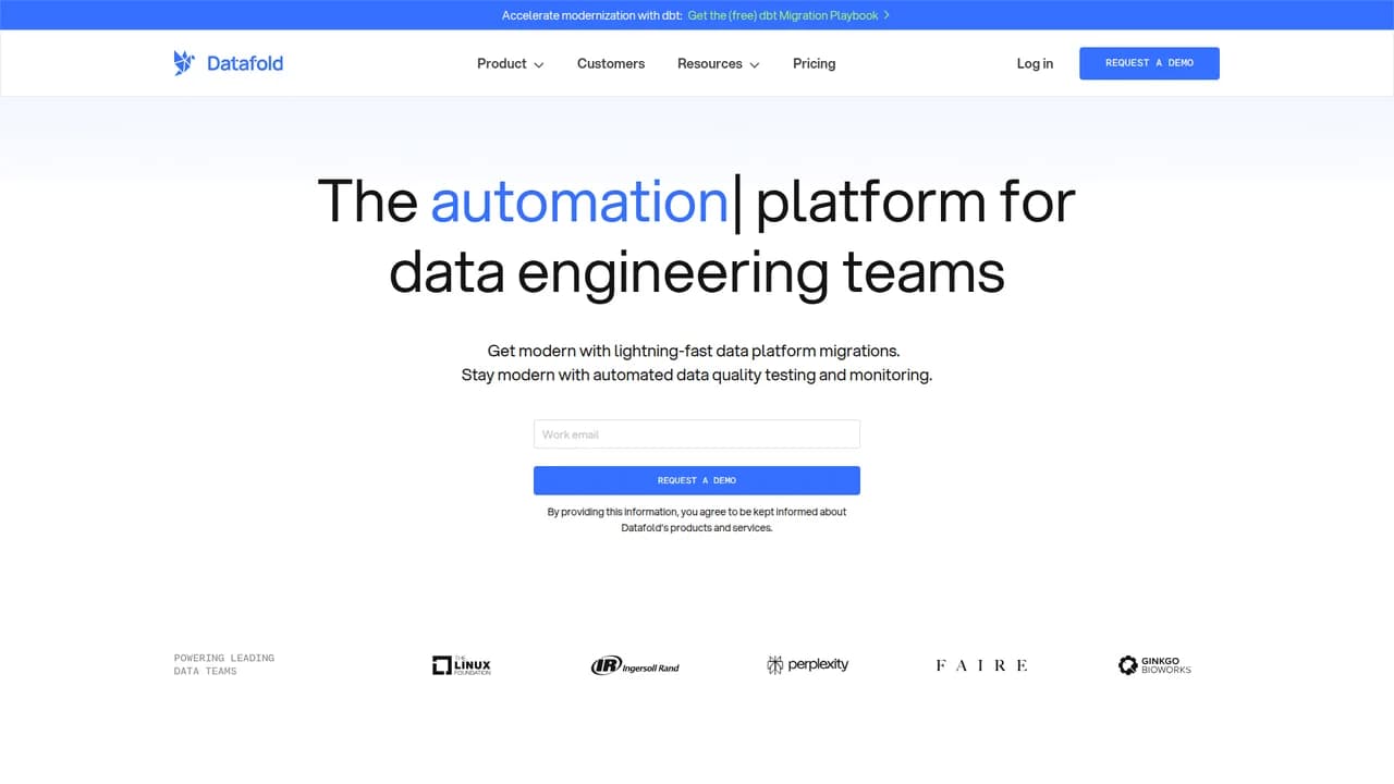datafold screenshot