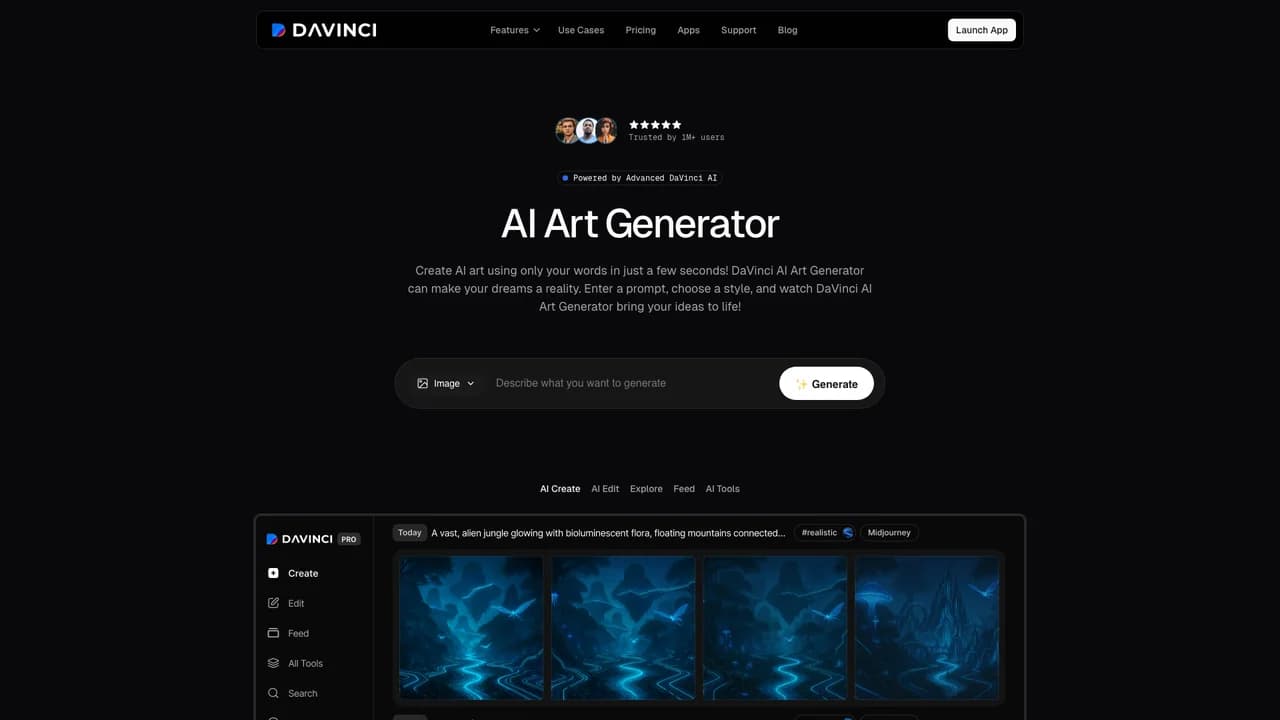 davinci-ai screenshot