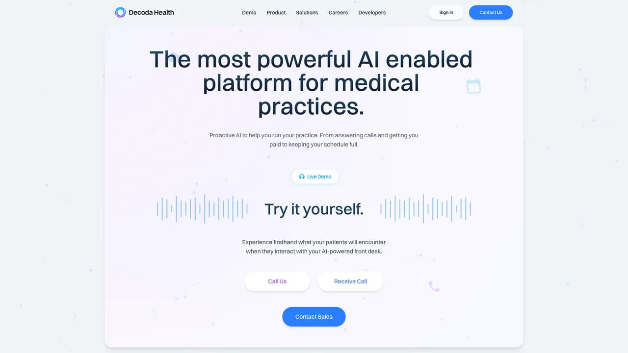 decoda-health screenshot