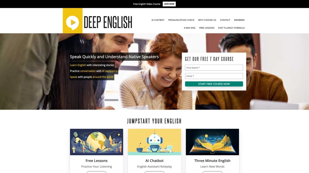 deep-english screenshot