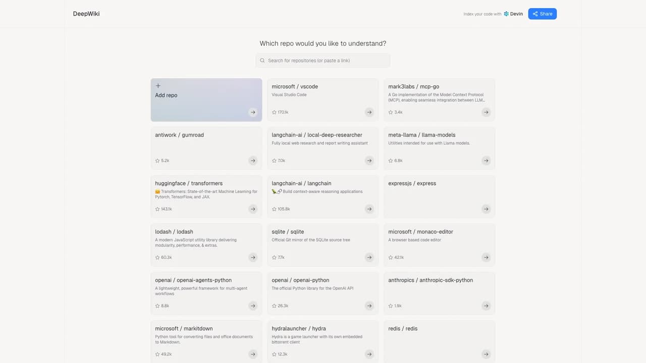 deepwiki screenshot