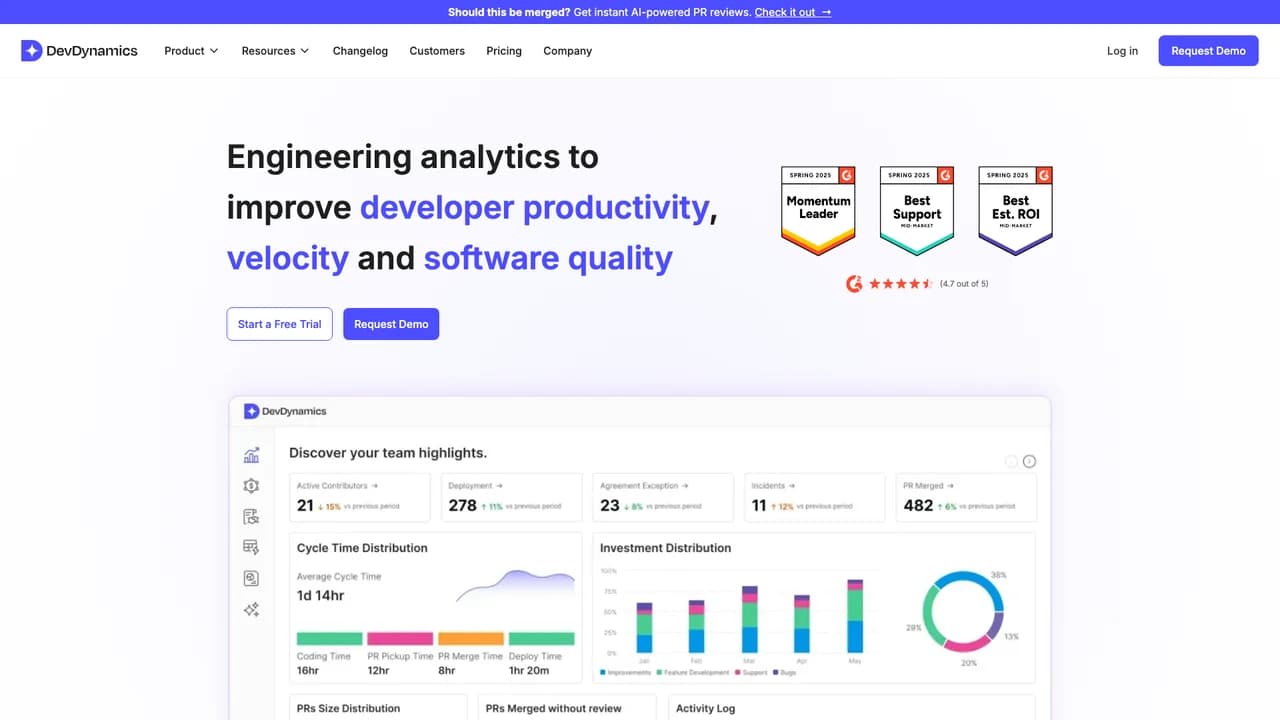 devdynamics screenshot