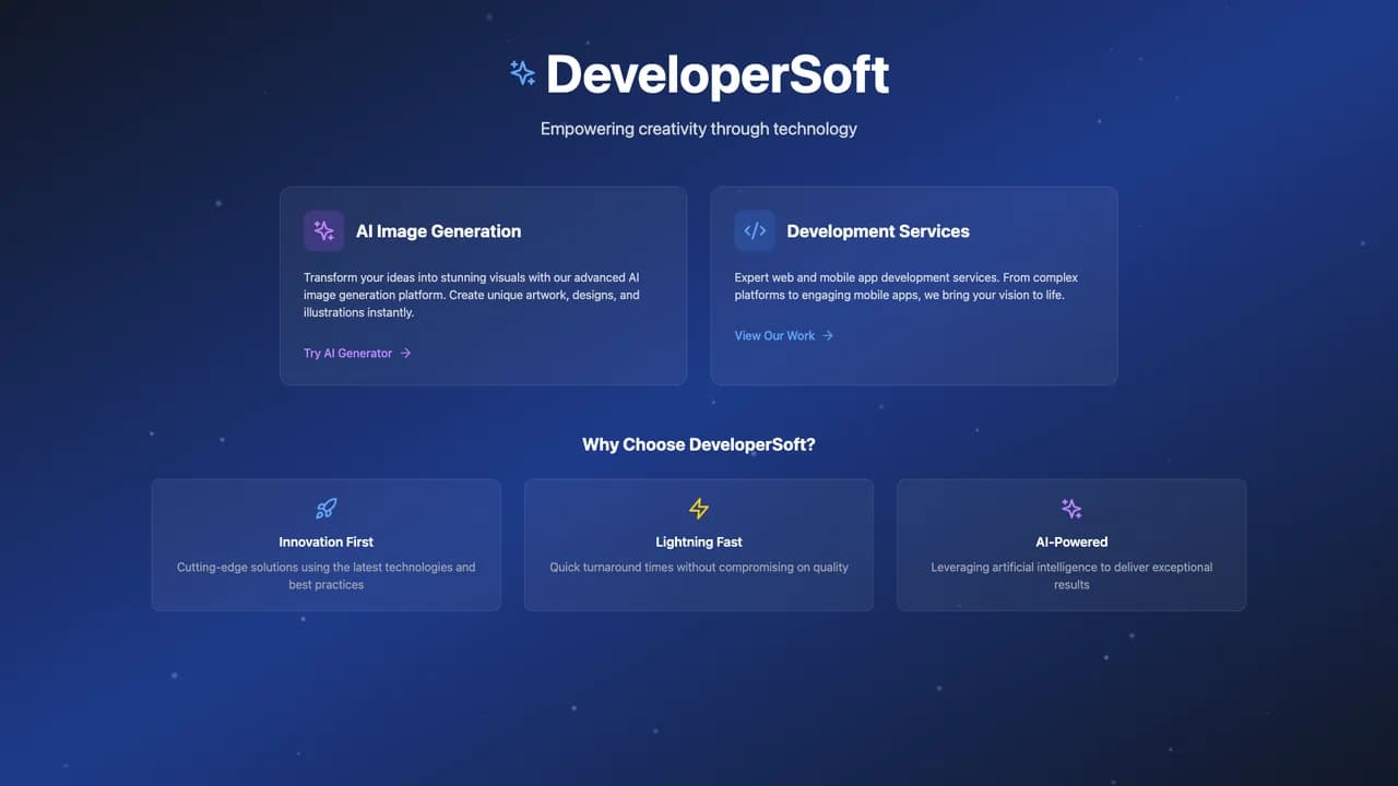 developersoft screenshot