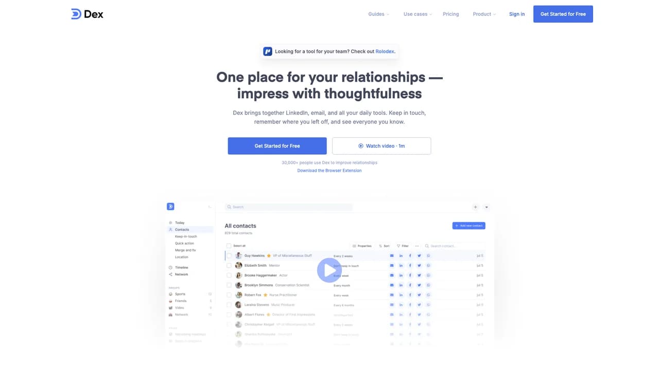 dex screenshot