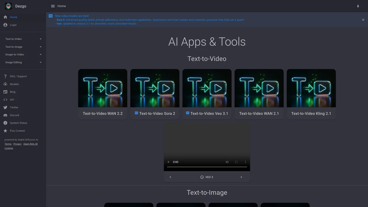 dezgo screenshot