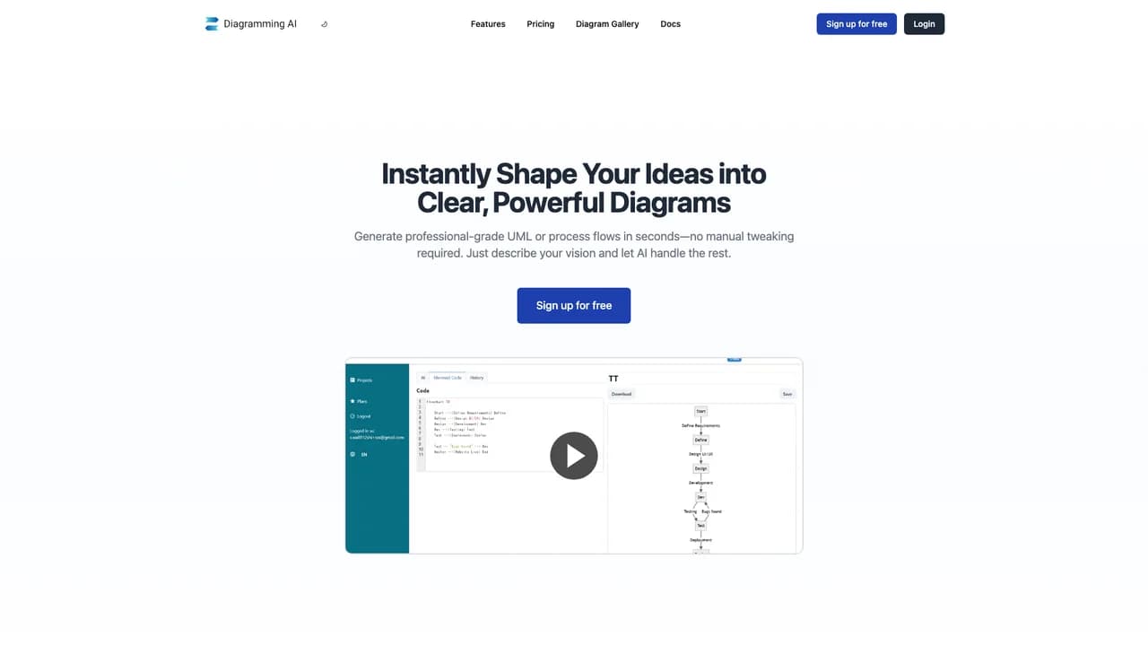 diagramming-ai screenshot