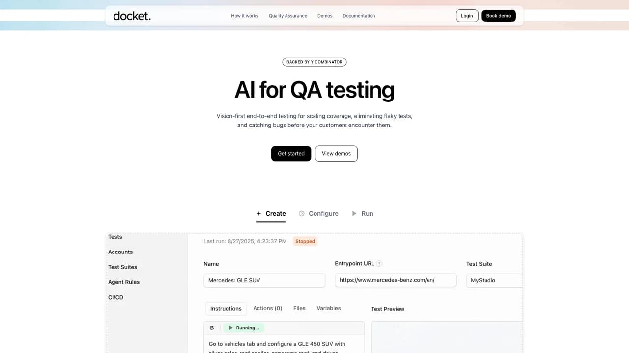 docketqa screenshot