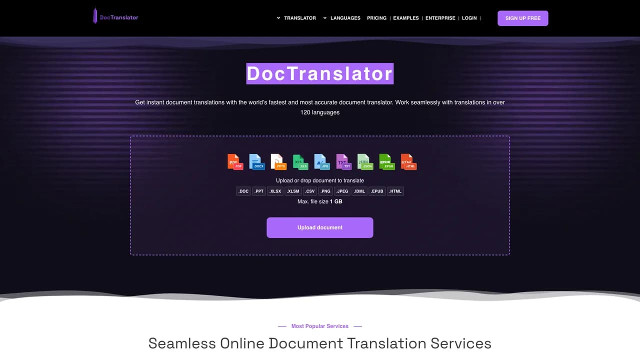 doctranslator screenshot