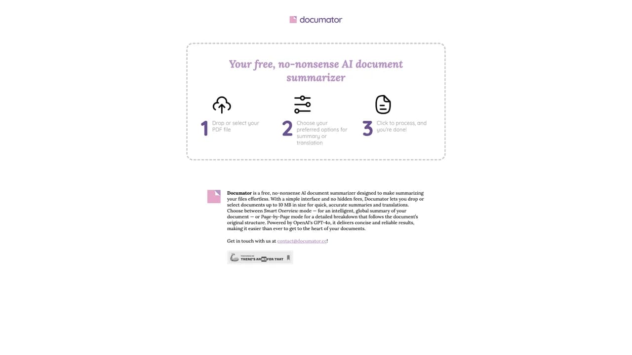 documator screenshot