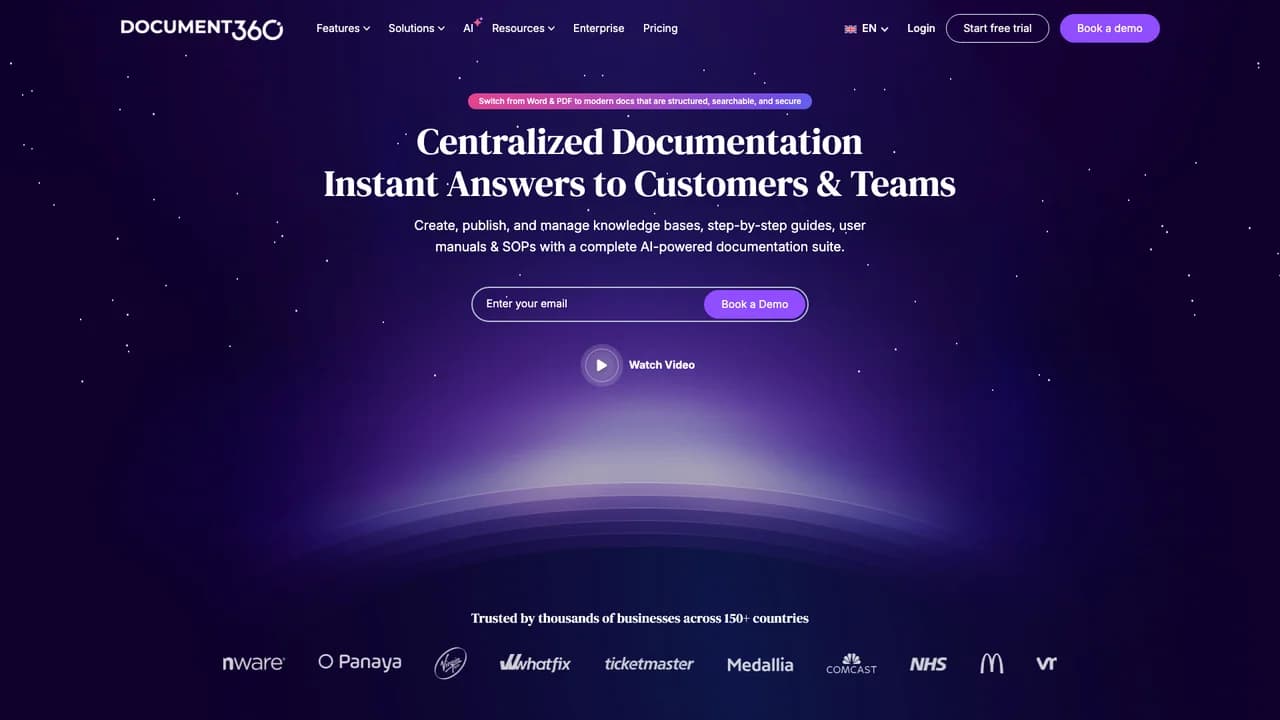 document360 screenshot
