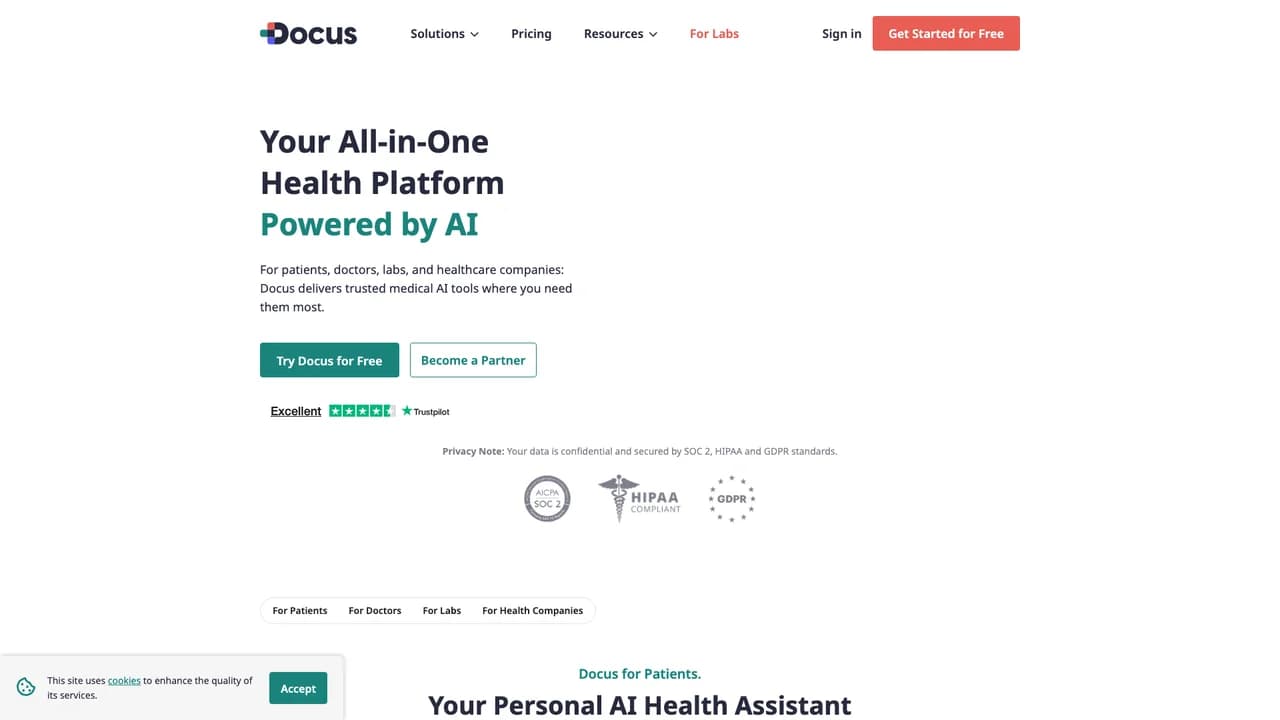 docus screenshot