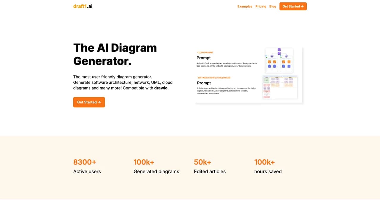 draft1ai screenshot