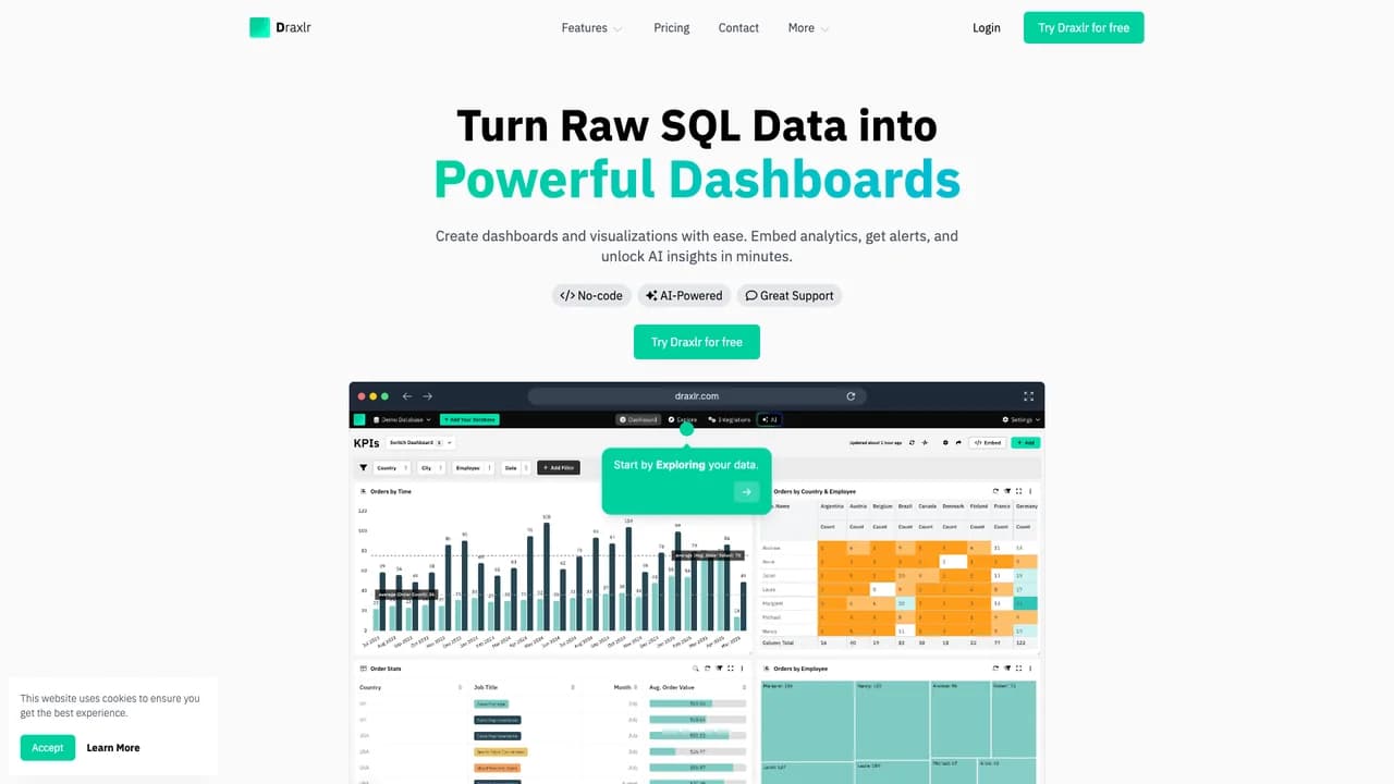 draxlr screenshot