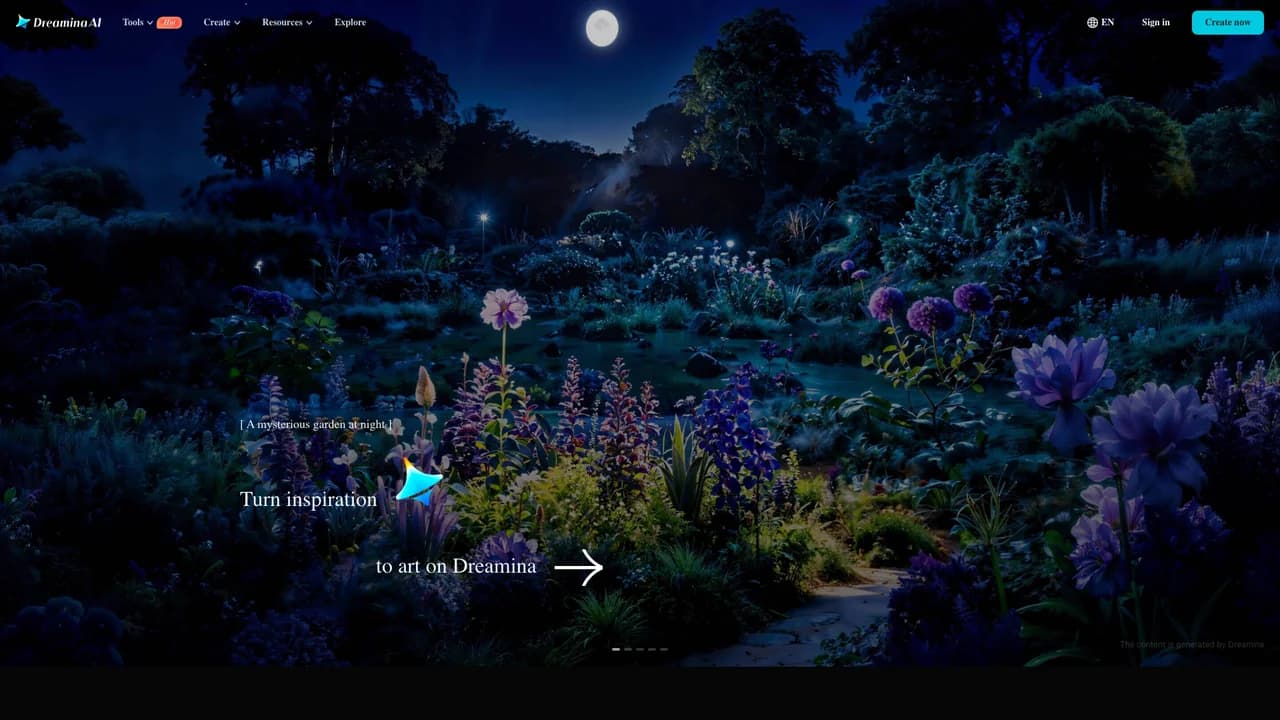 dreamina screenshot