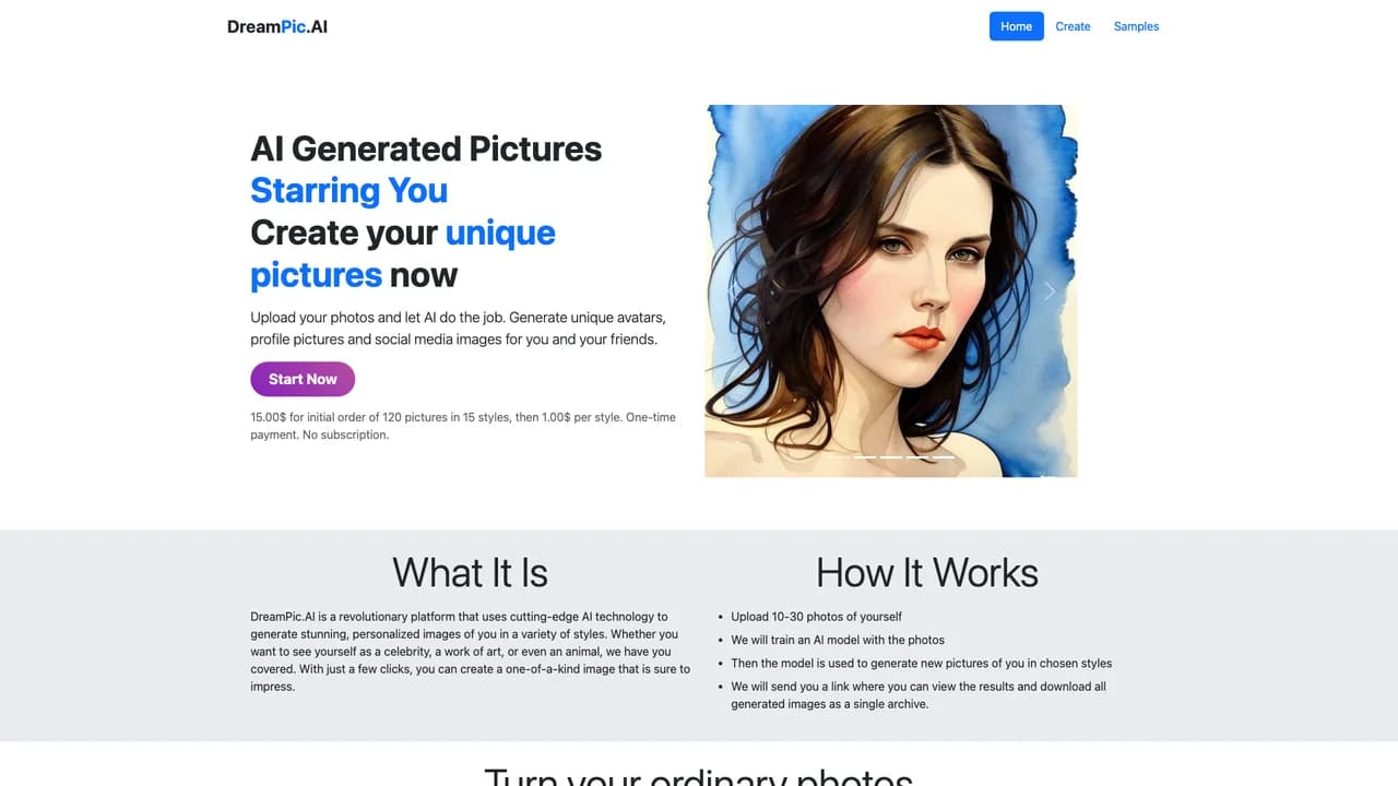 dreampicai screenshot