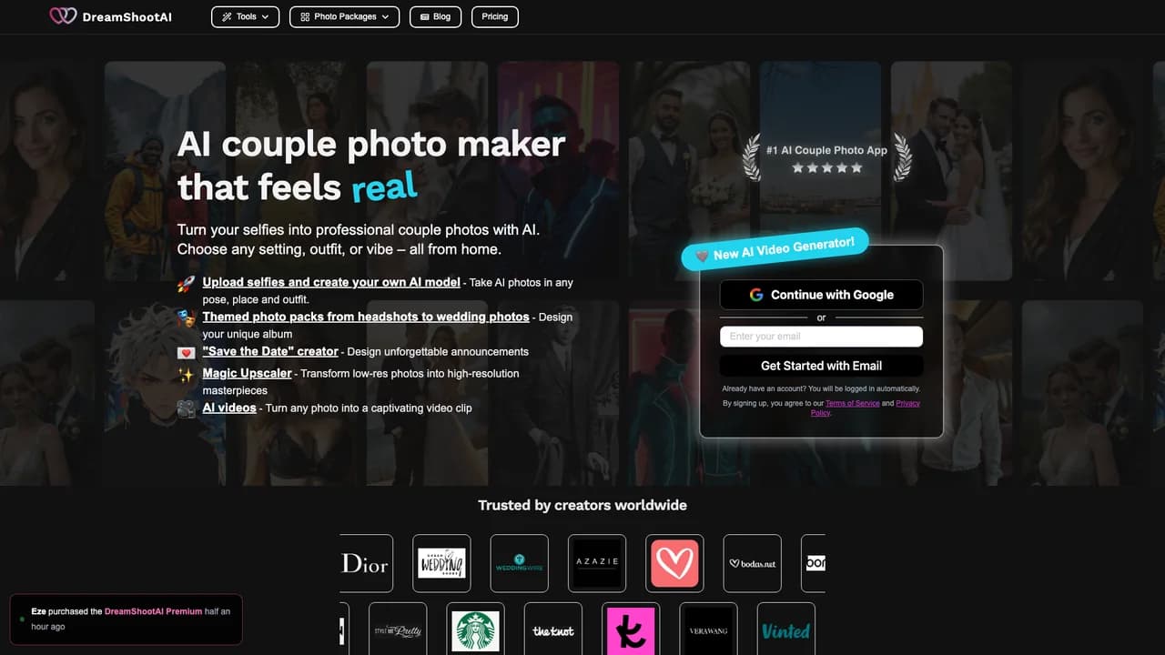 dreamshootai screenshot