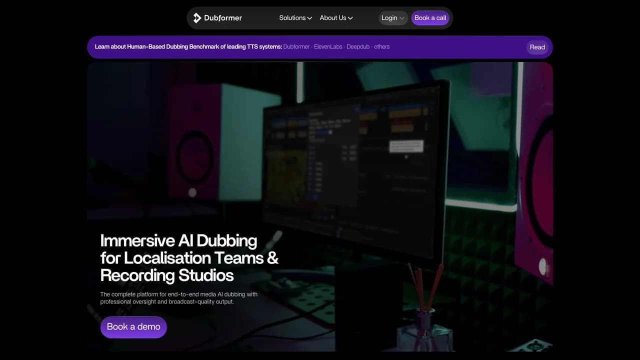 dubformer-ai screenshot