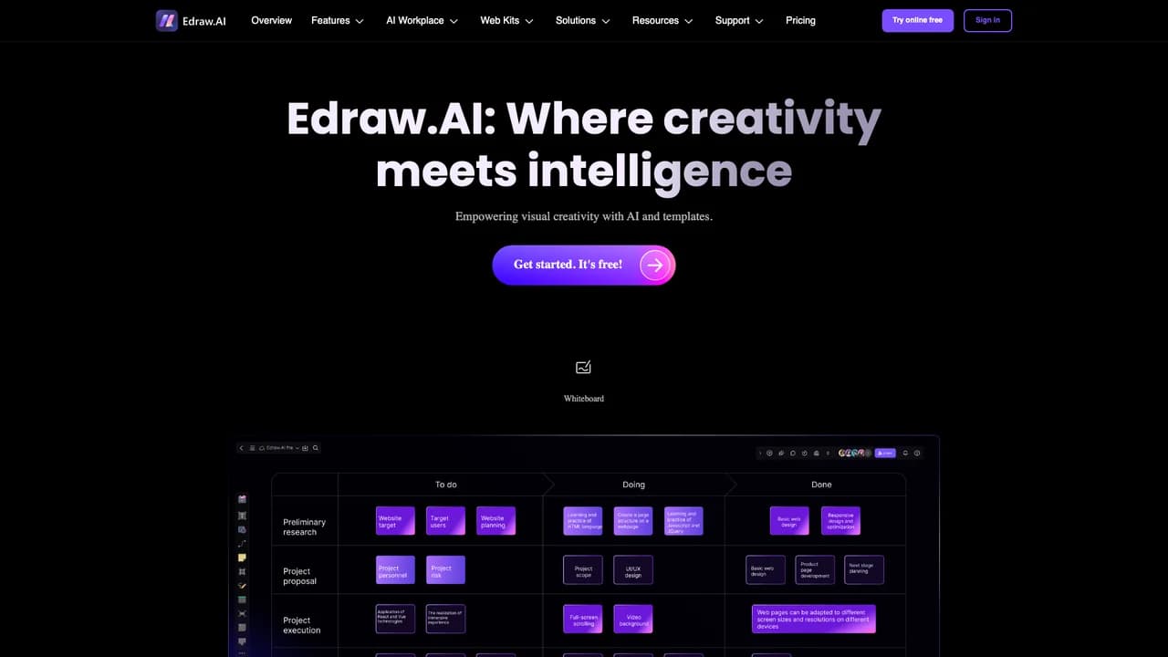 edrawai screenshot