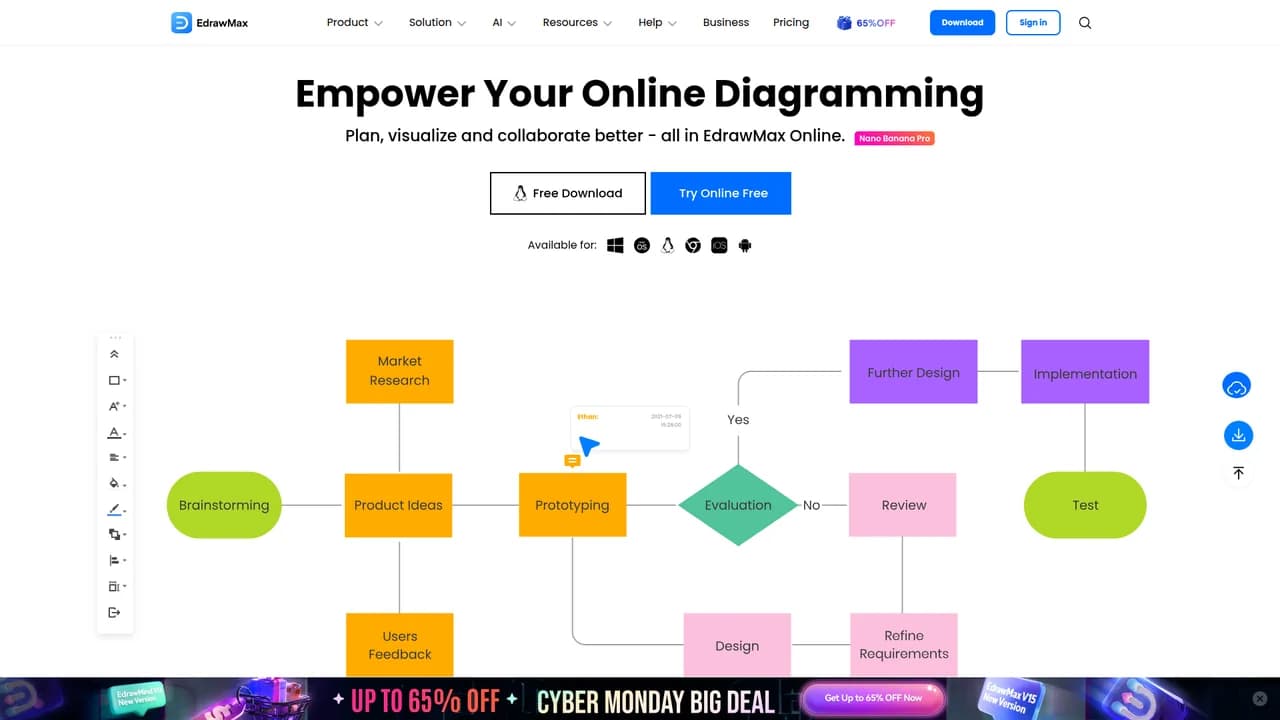 edrawmax screenshot