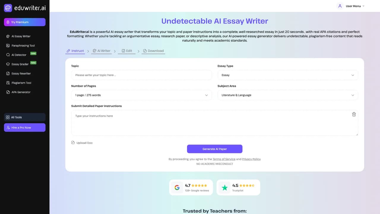 eduwriterai screenshot