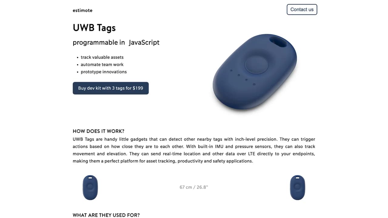 estimote screenshot