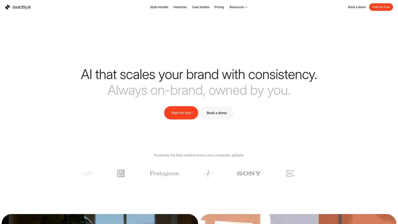 exactlyai screenshot