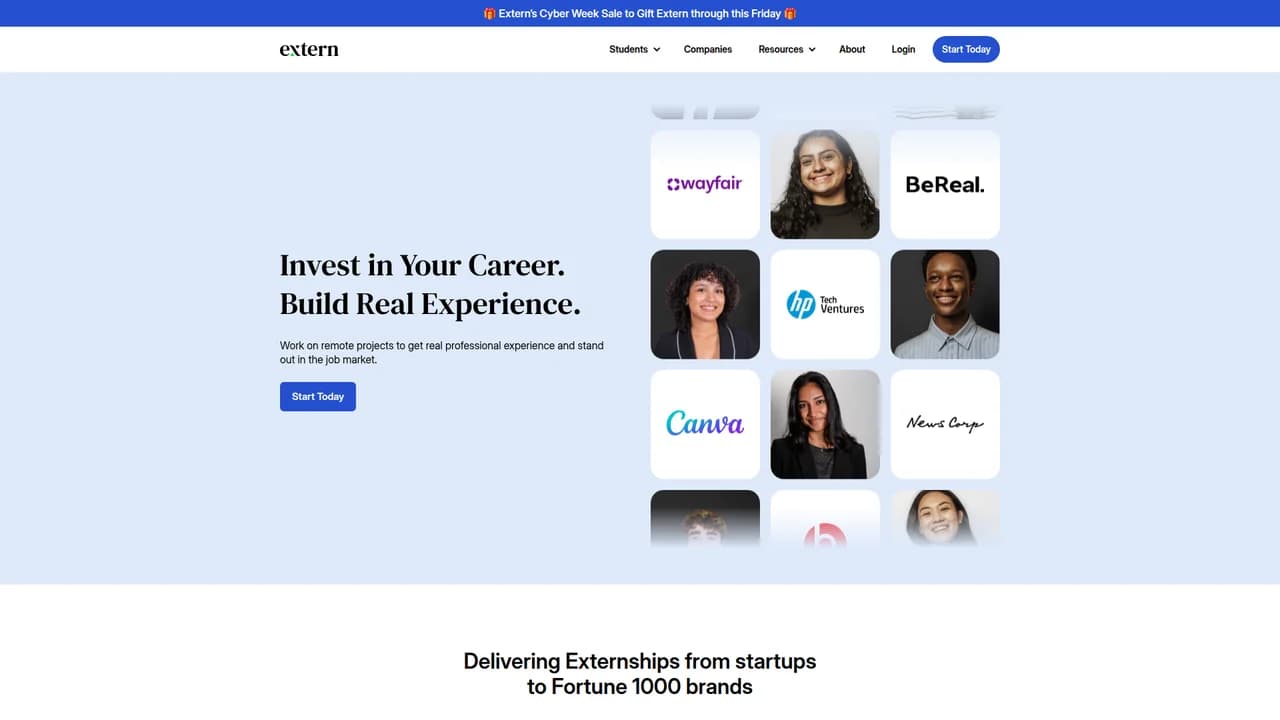 extern screenshot