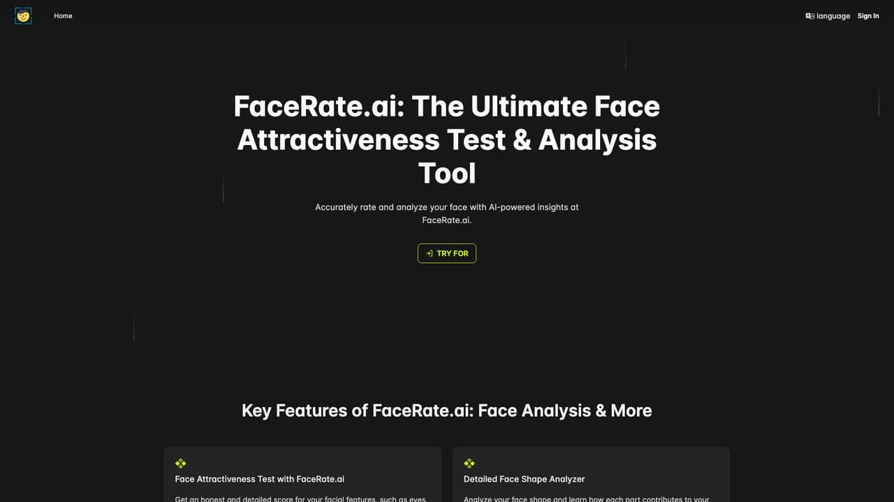 facerateai screenshot