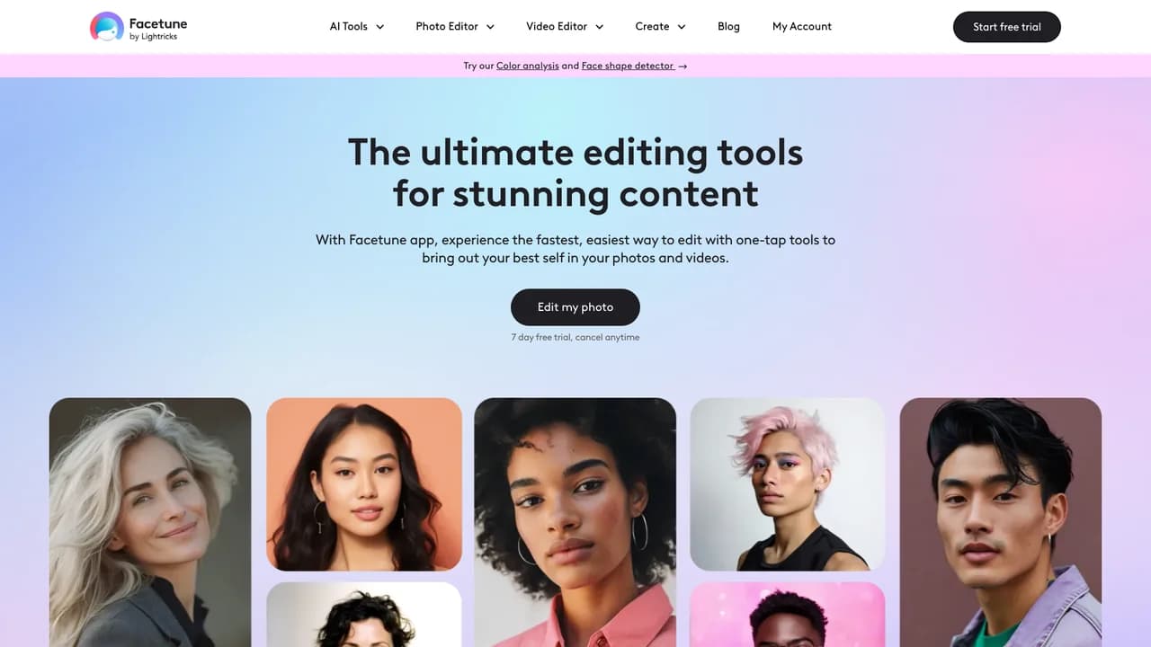facetune screenshot