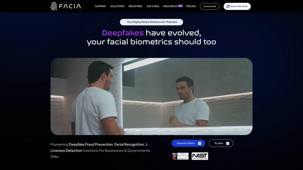 faciaai screenshot