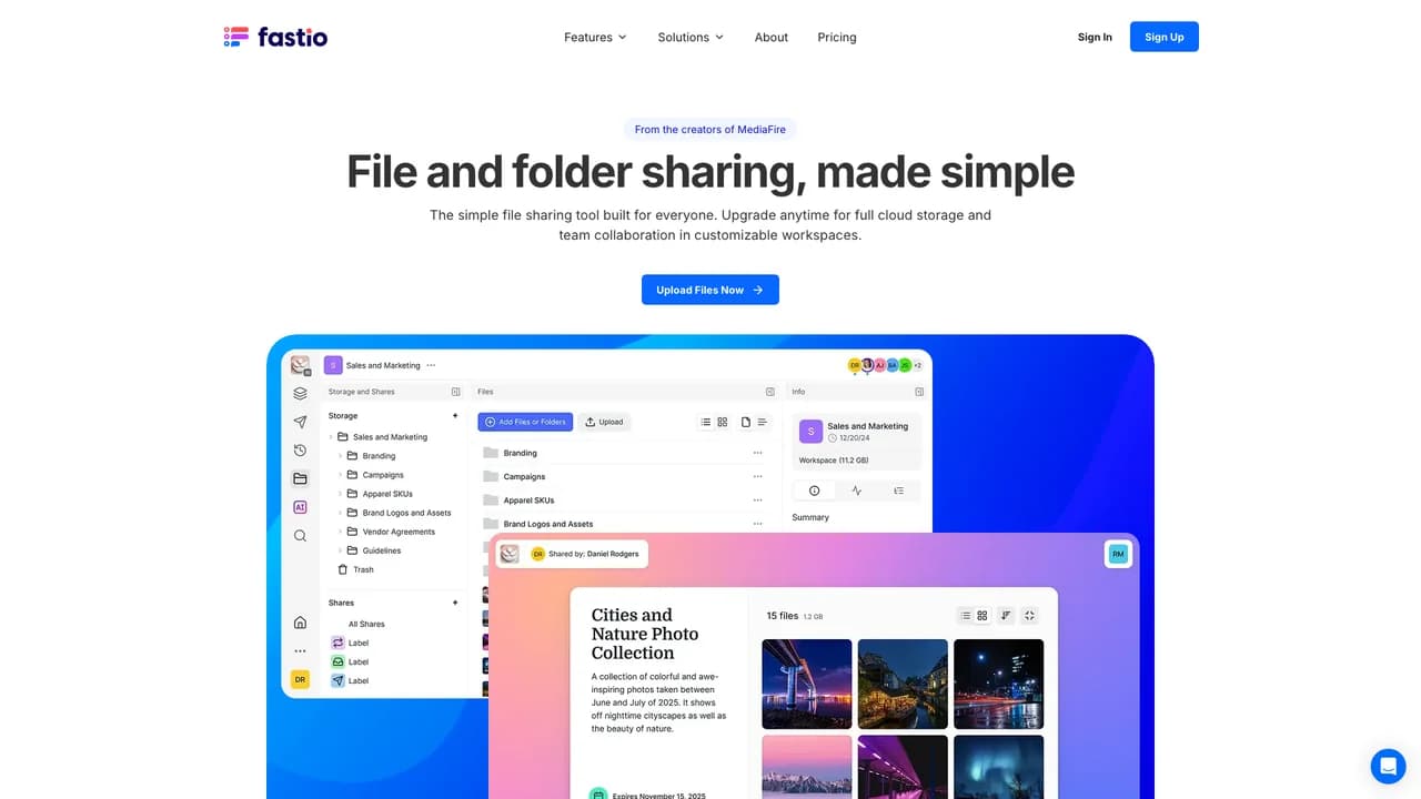 fastio screenshot