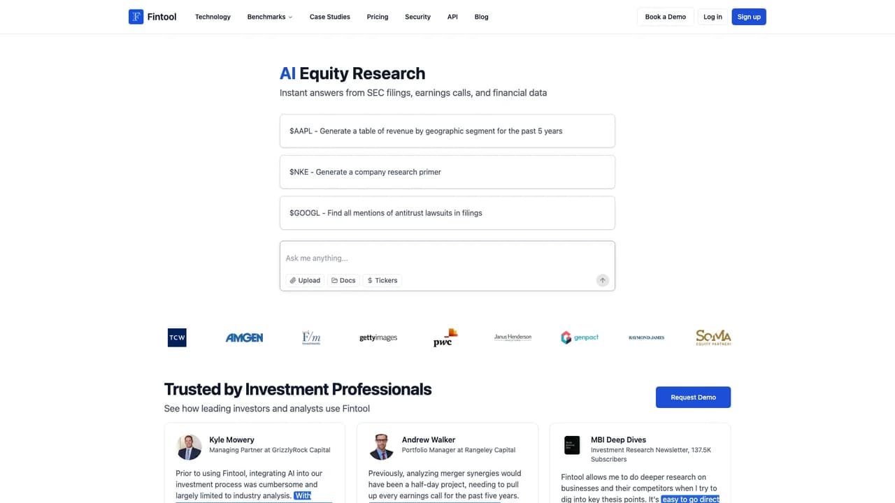 fintool screenshot