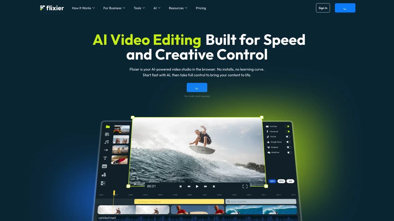flixier screenshot