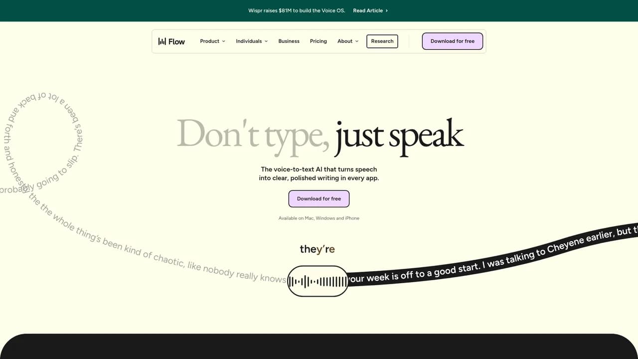 flowvoice screenshot