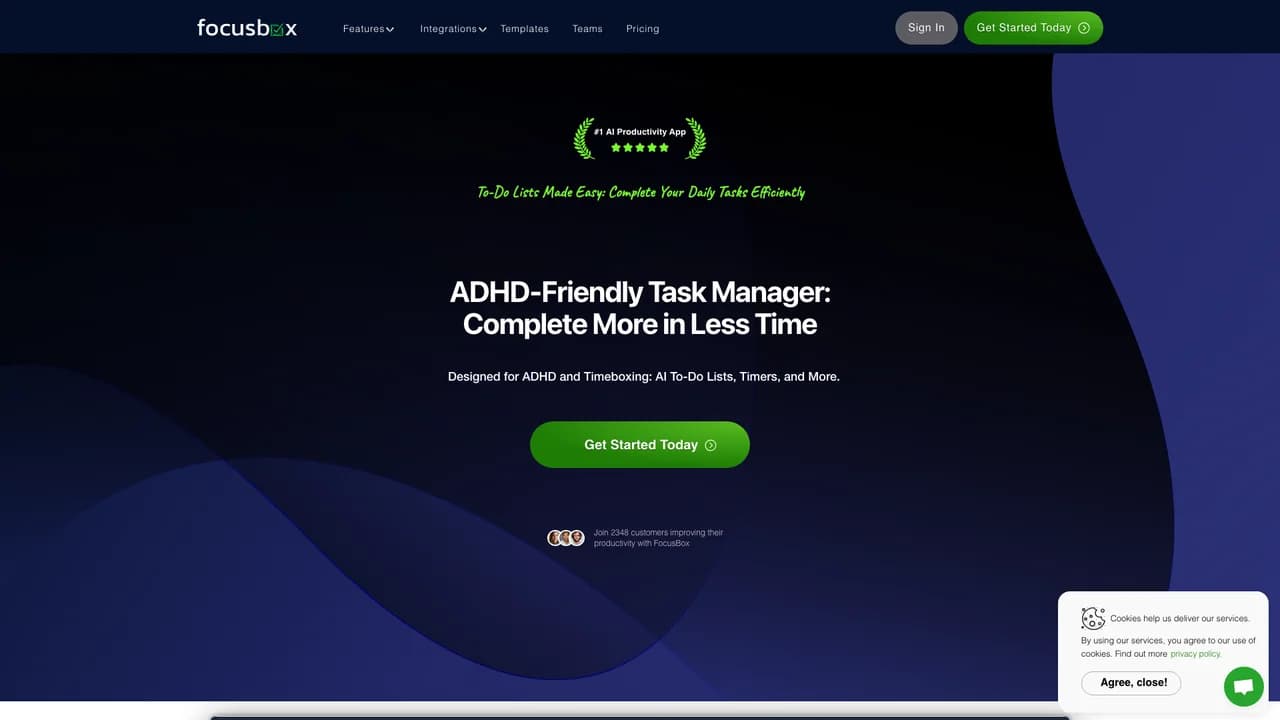 focusbox screenshot